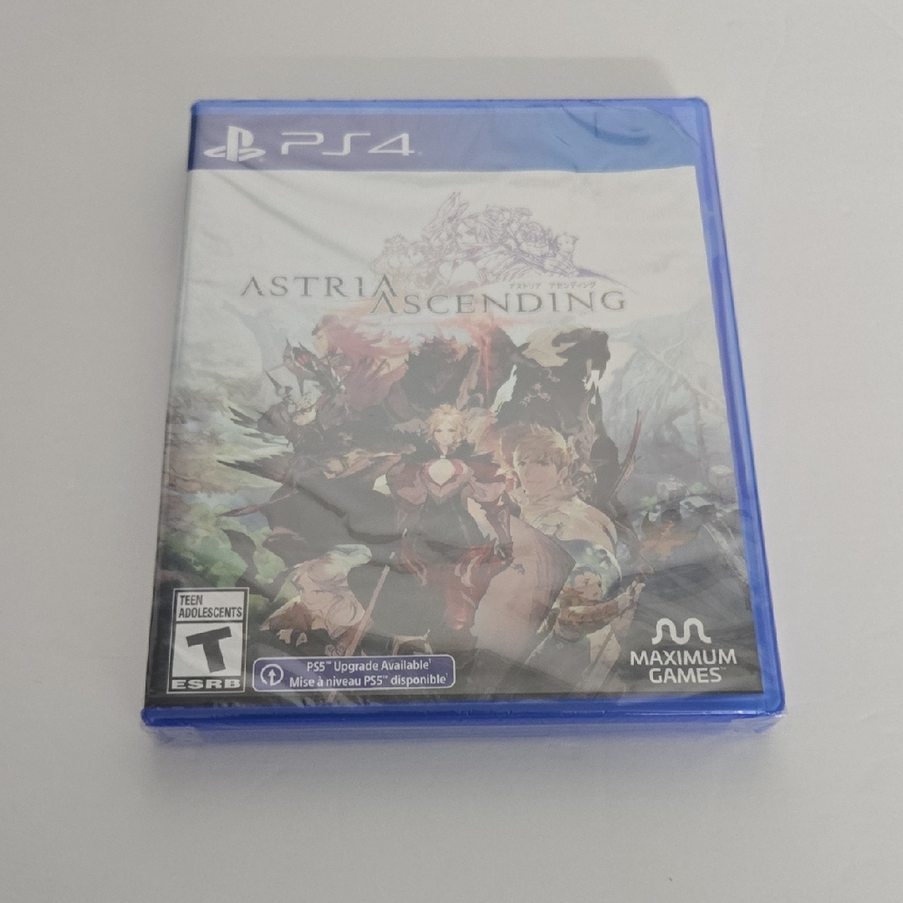 PS4 Astria Ascending Game - Blue Case